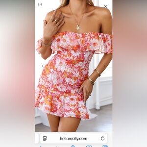 HELLO MOLLY EXCLUSIVE
HELLO MOLLY FLOWERS ON MY MIND DRESS PINK